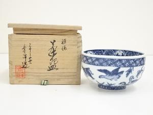 京焼　秀峰造　祥瑞写茶碗（共箱）